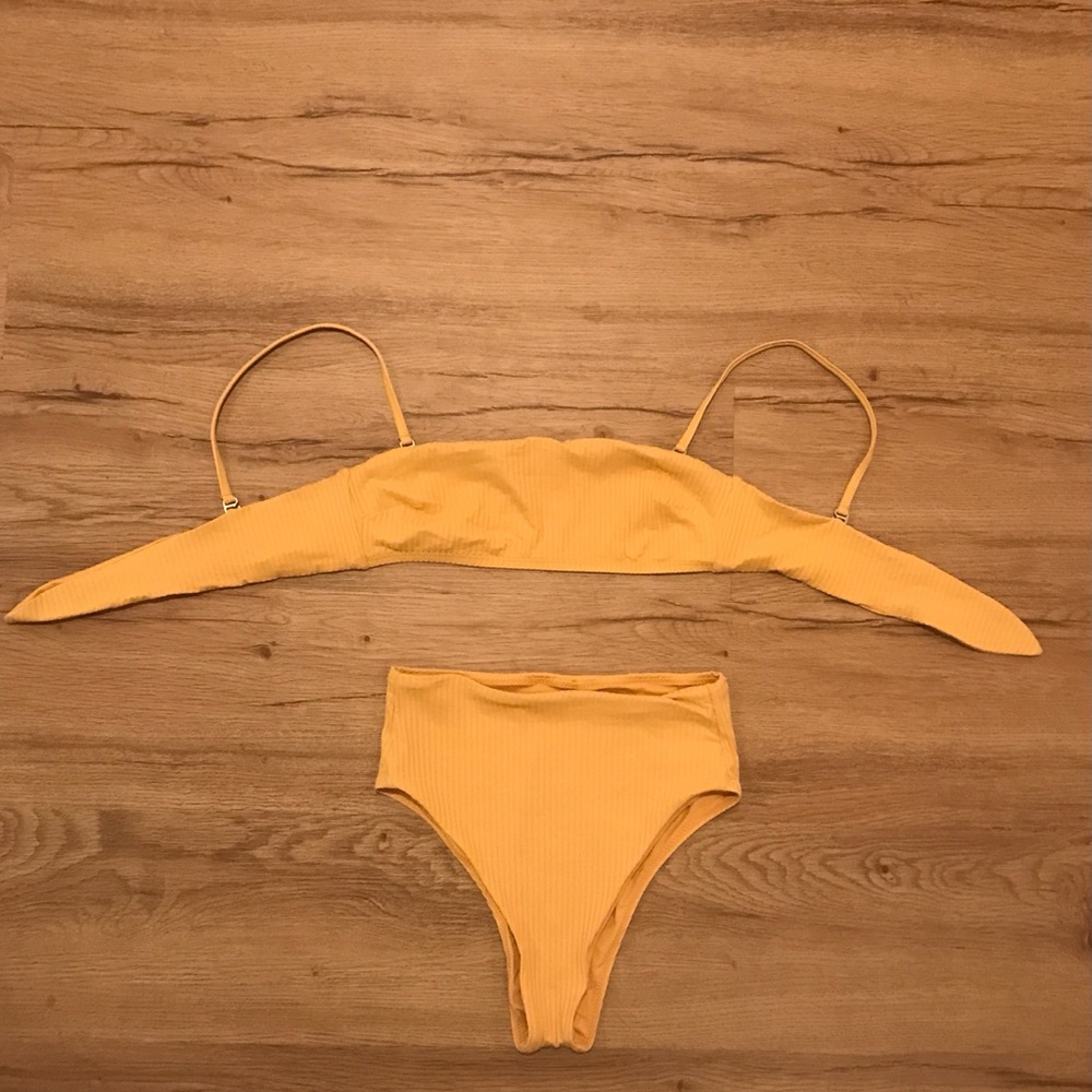 Vitamin A Eco Rib High Waisted Cheeky